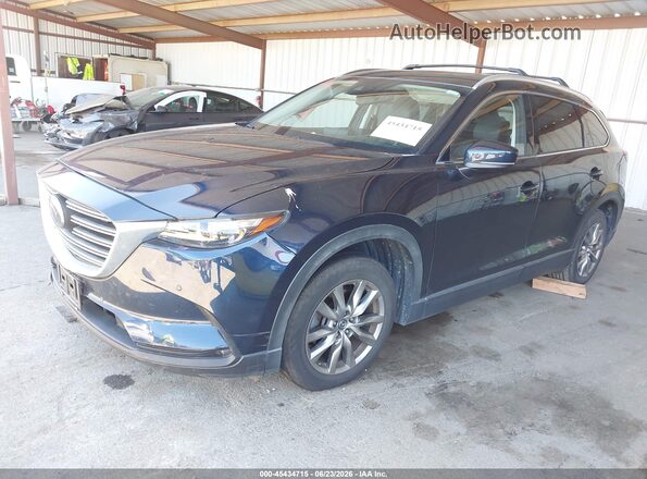 JM3TCACY6J0236592 2018 MAZDA CX-9 Black Առջևի ձախ երեք քառորդ տեսարան