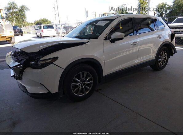JM3TCACY6K0320252 2019 MAZDA CX-9 Белый Передняя левая четверть