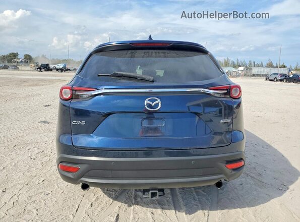 JM3TCACY6K0333356 2019 MAZDA CX-9 Blue უკანა ხედი