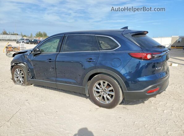 JM3TCACY6K0333356 2019 MAZDA CX-9 Blue უკანა მარცხენა