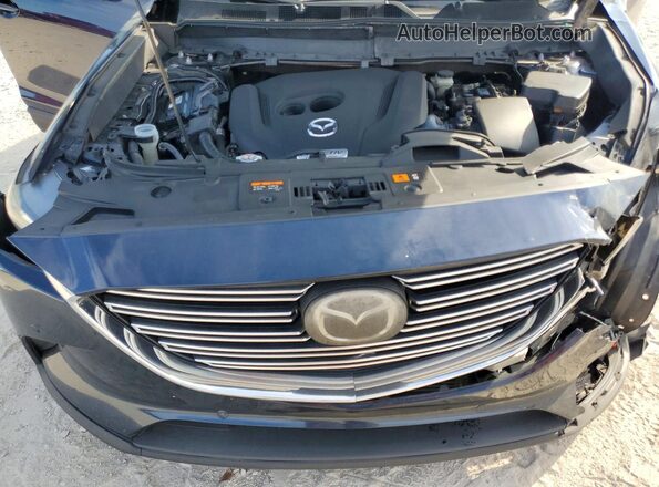 JM3TCACY6K0333356 2019 MAZDA CX-9 Blue ძრავის განყოფილების ხედი