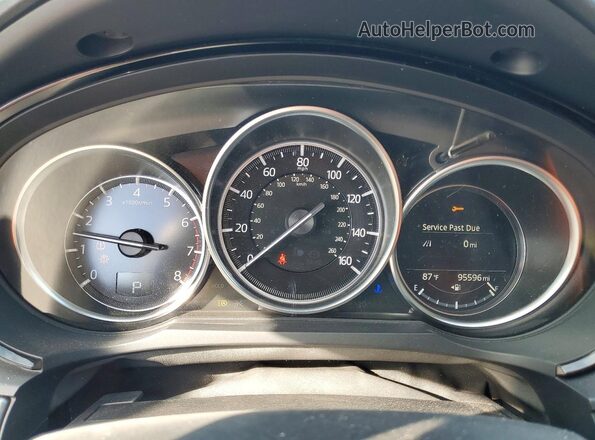JM3TCACY6K0333356 2019 MAZDA CX-9 Blue ხელსაწყოთა პანელის ხედი