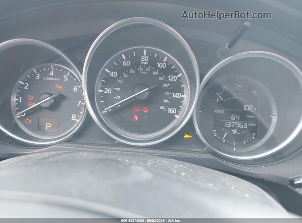 JM3TCACY7G0124229 2016 MAZDA CX-9 Silver Вид задніх сидінь