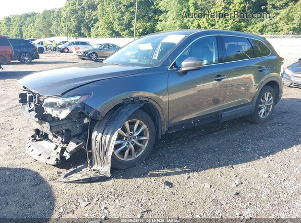 JM3TCACY7K0308546 2019 MAZDA CX-9 Gray წინა მარცხენა ხედი სამი მეოთხედიდან