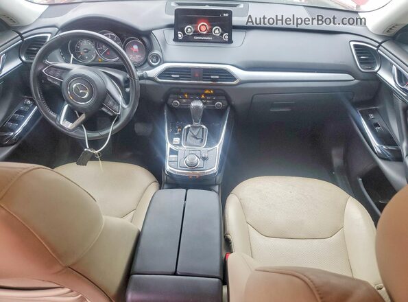 JM3TCACY7L0402038 2020 MAZDA CX-9 Red წინა პანელის ხედი