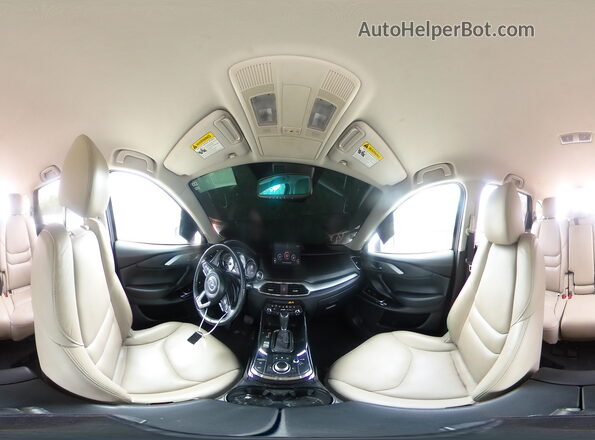 JM3TCACY7L0402038 2020 MAZDA CX-9 Red სალონის 360-გრადუსიანი ხედი