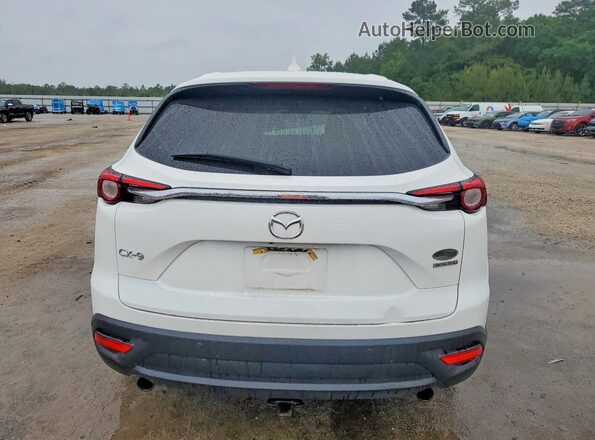 JM3TCACY7M0510077 2021 MAZDA CX-9 White Հետևի տեսք
