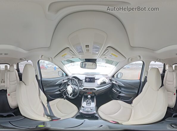 JM3TCACY7M0510077 2021 MAZDA CX-9 White Սալոնի 360 աստիճան տեսք