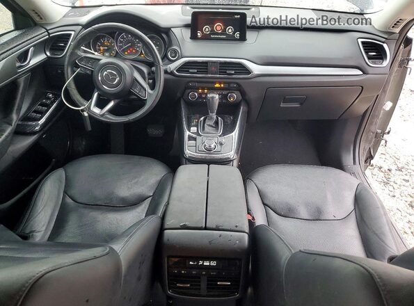 JM3TCACY8H0136388 2017 MAZDA CX-9 Black Widok deski rozdzielczej