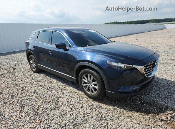 JM3TCACY8H0138450 2017 MAZDA CX-9 Синий Передняя правая четверть