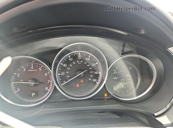 JM3TCACY8H0138450 2017 MAZDA CX-9 Синий Вид щитка приборов