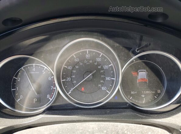 JM3TCACY8J0223066 2018 MAZDA CX-9 Gray Instrument cluster view