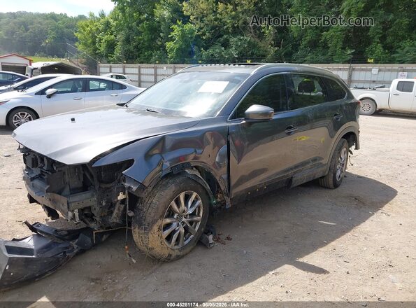 JM3TCACY8J0232897 2018 MAZDA CX-9 Black Առջևի ձախ երեք քառորդ տեսարան