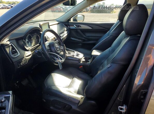 JM3TCACY8K0306420 2019 MAZDA CX-9 Серый Вид салона спереди