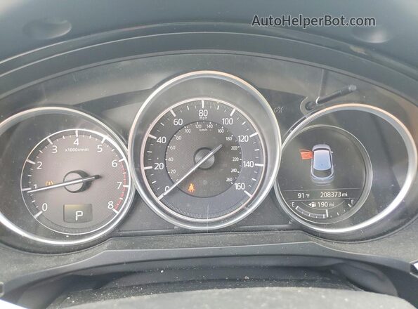 JM3TCADY0G0106816 2016 MAZDA CX-9 Blue Սարքավորումների վահանակի տեսք