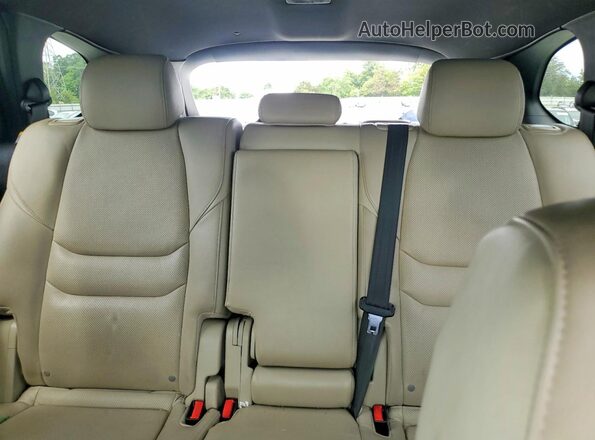 JM3TCADY0G0106816 2016 MAZDA CX-9 Blue Հետևի նստատեղերի տեսք