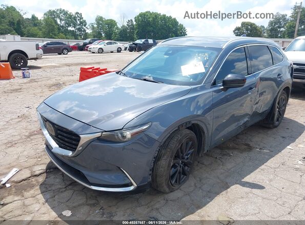 JM3TCADY0M0502904 2021 MAZDA CX-9 Blue Vista tres cuartos delantera izquierda