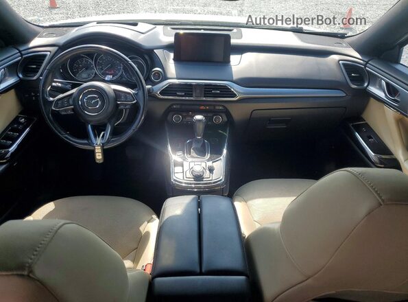 JM3TCADY2H0127846 2017 MAZDA CX-9 White Вид панелі приладів