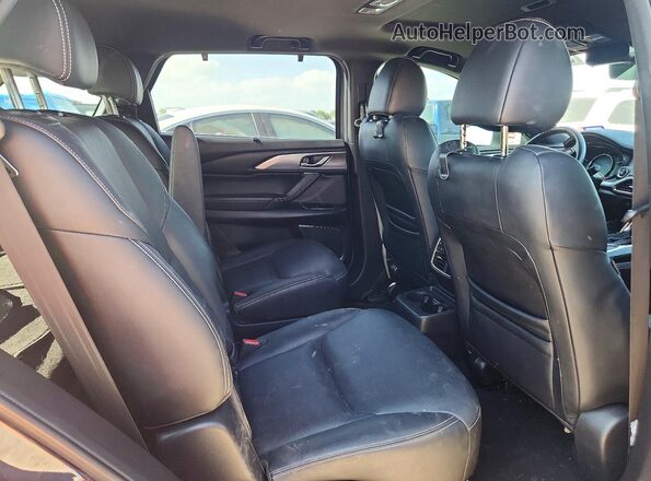 JM3TCADY2L0417092 2020 MAZDA CX-9 Blue Widok wnętrza z tyłu