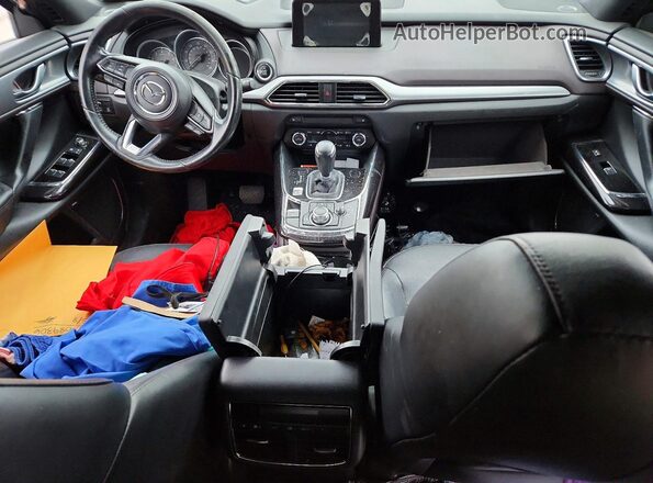 JM3TCADY3H0129833 2017 MAZDA CX-9 White Widok deski rozdzielczej