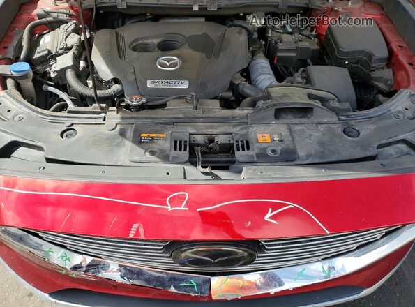 JM3TCADY3K0325150 2019 MAZDA CX-9 Red ძრავის განყოფილების ხედი