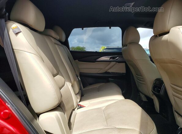 JM3TCADY3K0325150 2019 MAZDA CX-9 Red უკანა სალონის ხედი