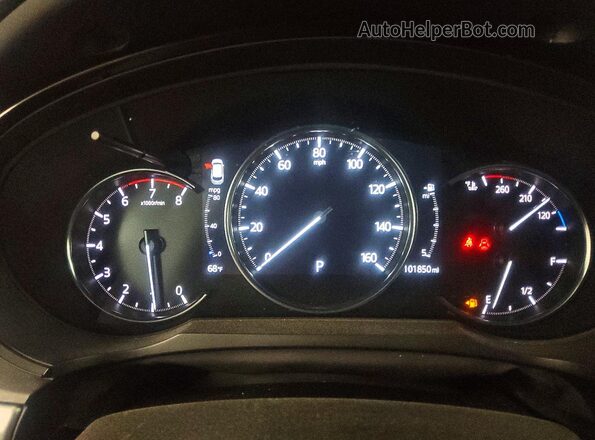 JM3TCADY3L0403086 2020 MAZDA CX-9 Blue ხელსაწყოთა პანელის ხედი