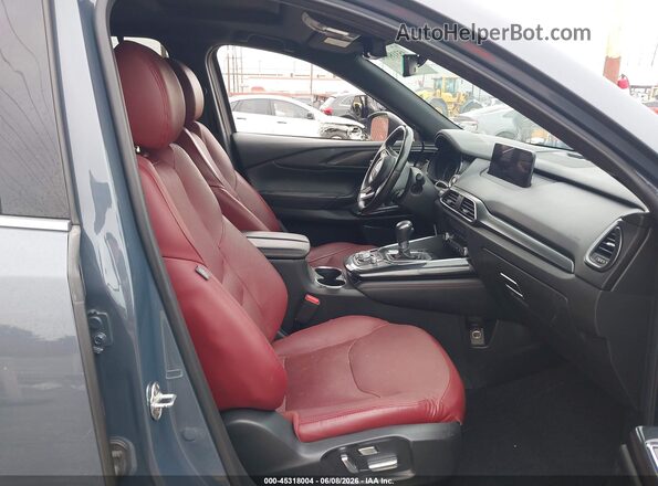 JM3TCADY3M0514724 2021 MAZDA CX-9 Blue Widok wnętrza z przodu