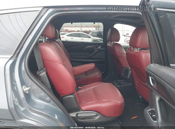 JM3TCADY3M0514724 2021 MAZDA CX-9 Blue Widok naklejki z numerem VIN