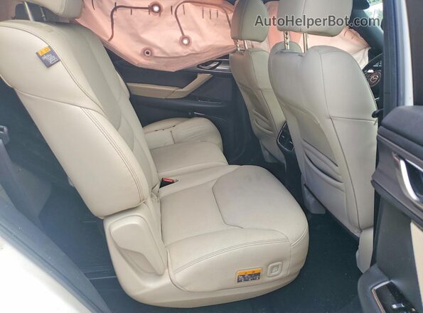 JM3TCADY4L0405932 2020 MAZDA CX-9 White Rear interior view