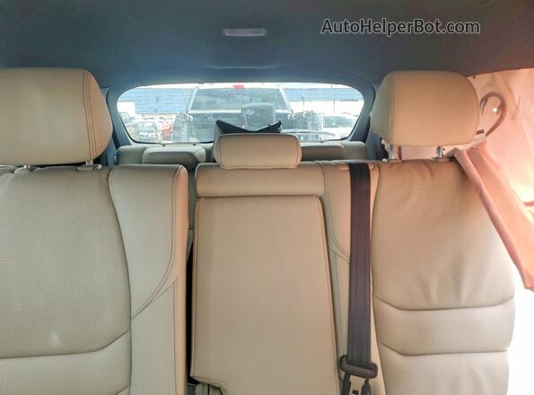 JM3TCADY4L0405932 2020 MAZDA CX-9 White Rear seats view
