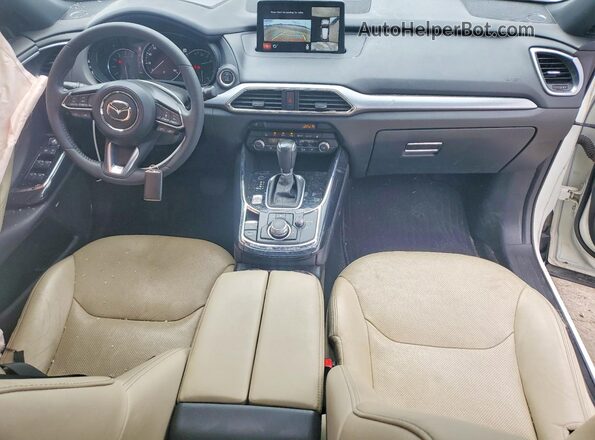 JM3TCADY4L0405932 2020 MAZDA CX-9 White Dashboard view