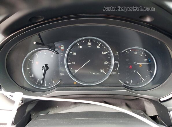 JM3TCADY5L0406670 2020 MAZDA CX-9 Black Vista del cuadro de instrumentos