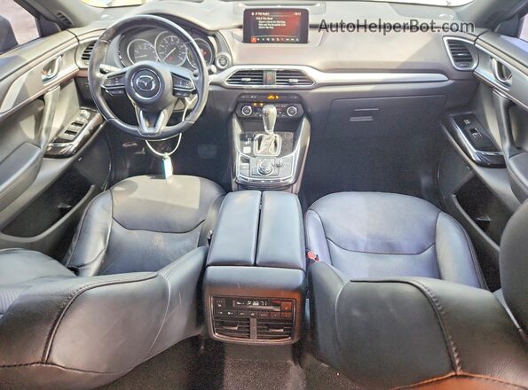 JM3TCADY6J0222027 2018 MAZDA CX-9 Серебряный Вид панели приборов