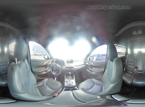 JM3TCADY6J0222027 2018 MAZDA CX-9 Серебряный Панорамный вид салона 360°