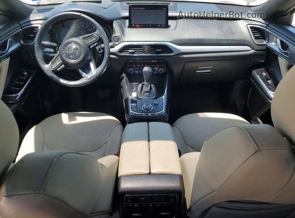 JM3TCADY6L0415197 2020 MAZDA CX-9 Charcoal წინა პანელის ხედი