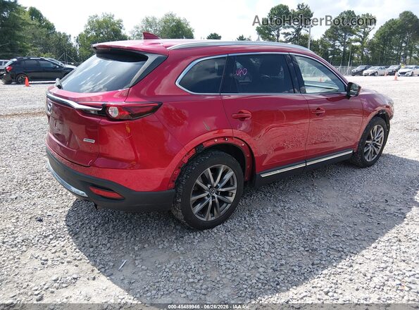 JM3TCADY7K0315527 2019 MAZDA CX-9 Red უკანა მარჯვენა