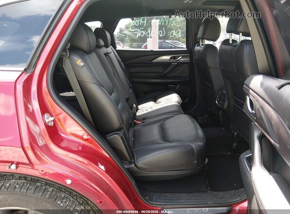 JM3TCADY7K0315527 2019 MAZDA CX-9 Red VIN კოდის სტიკერის ხედი