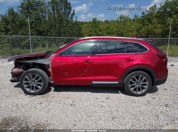 JM3TCADY7K0315527 2019 MAZDA CX-9 Red სალონის 360-გრადუსიანი ხედი