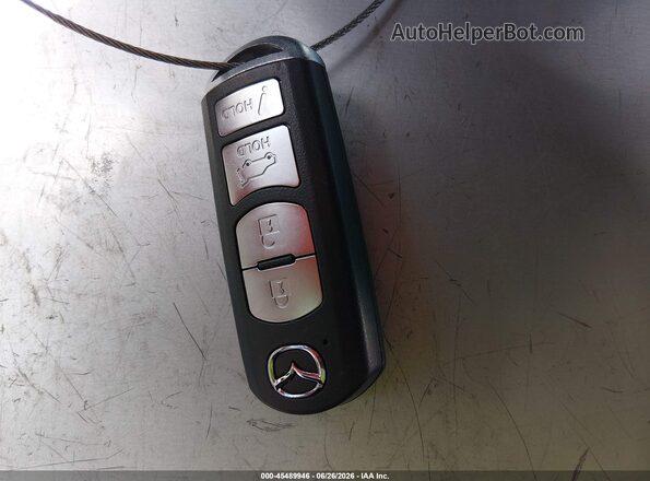 JM3TCADY7K0315527 2019 MAZDA CX-9 Red წინა პანელის ხედი