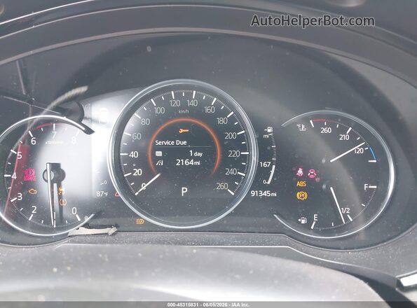 JM3TCADY9L0403366 2020 MAZDA CX-9 White Հետևի նստատեղերի տեսք