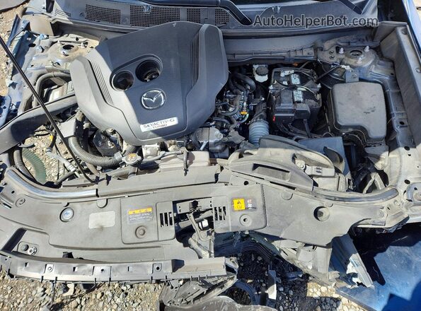 JM3TCBAY1N0621511 2022 MAZDA CX-9 Blue Շարժիչի բաժամունքի տեսք