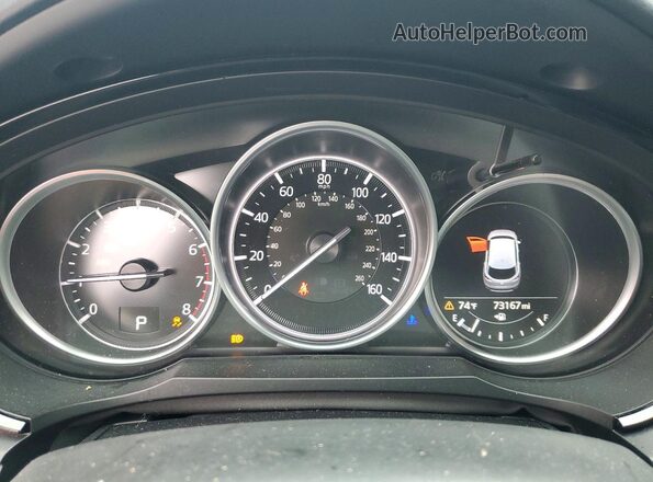JM3TCBAY2P0638918 2023 MAZDA CX-9 Black Вид щитка приладів