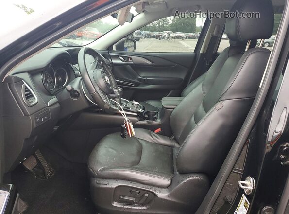 JM3TCBAY2P0638918 2023 MAZDA CX-9 Black Вид салону спереду