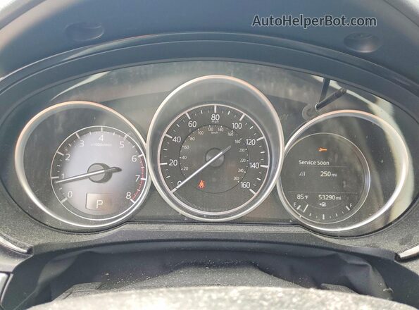JM3TCBAY3N0608744 2022 MAZDA CX-9 Blue Սարքավորումների վահանակի տեսք