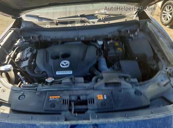 JM3TCBAY7P0655651 2023 MAZDA CX-9 Blue Engine compartment view