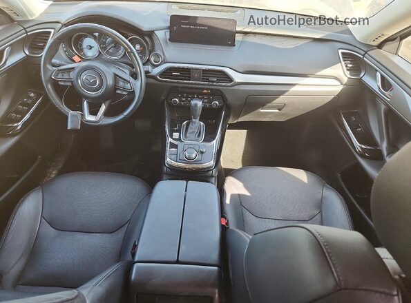 JM3TCBAY7P0655651 2023 MAZDA CX-9 Blue Dashboard view