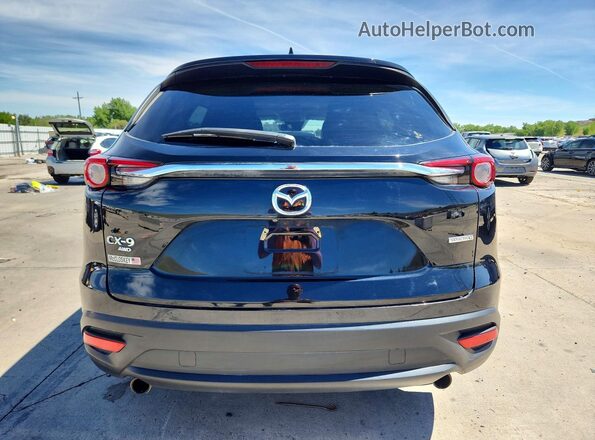 JM3TCBAY8P0640589 2023 MAZDA CX-9 Black Widok z tyłu