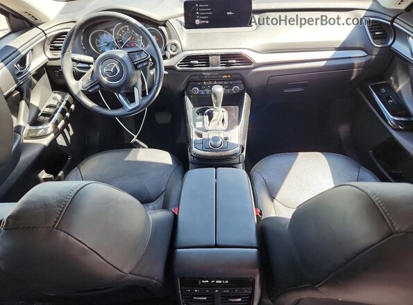 JM3TCBAY8P0640589 2023 MAZDA CX-9 Black Widok deski rozdzielczej