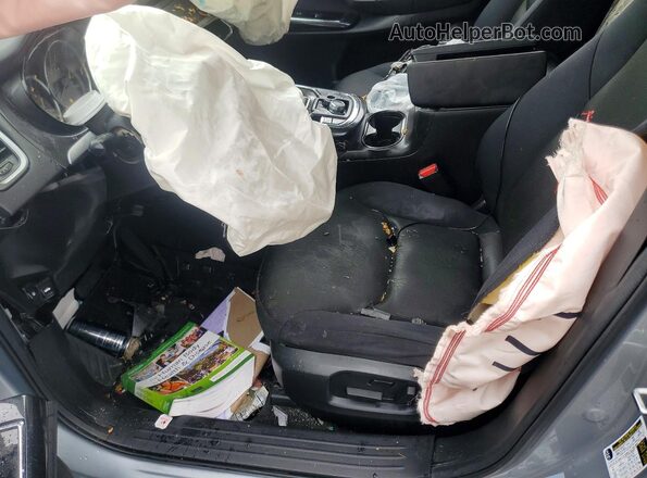 JM3TCBBY0H0142371 2017 MAZDA CX-9 Silver Вид салону спереду